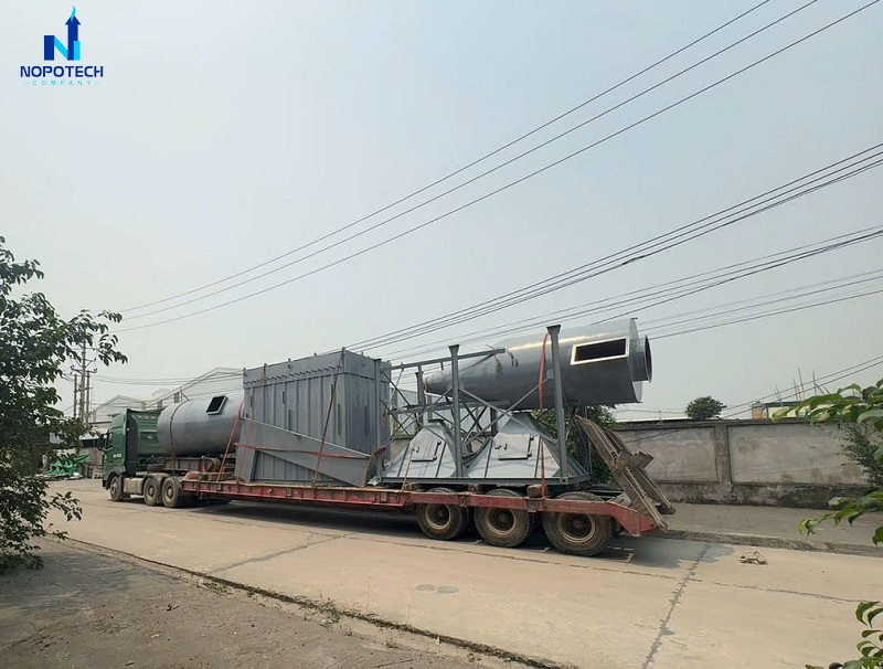Xử lý khí thải lò nung gốm sứ