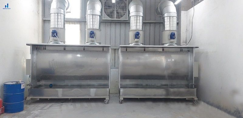 Nguyên lý hoạt động của hệ thống xử lý bụi nhà máy sơn