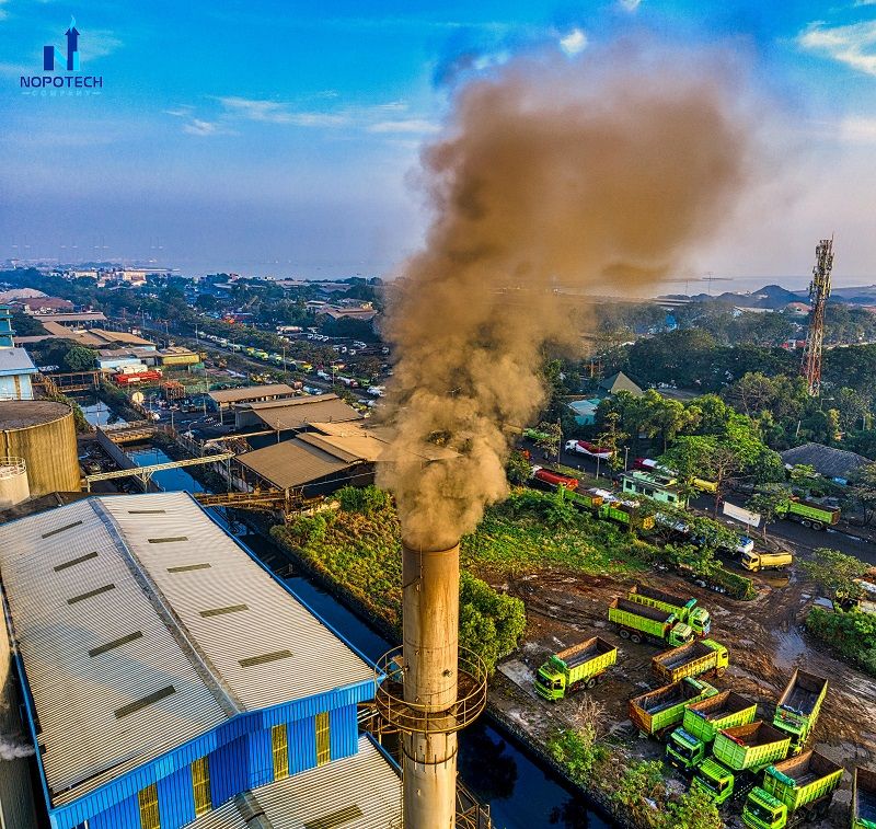Tác hại khí thải công nghiệp