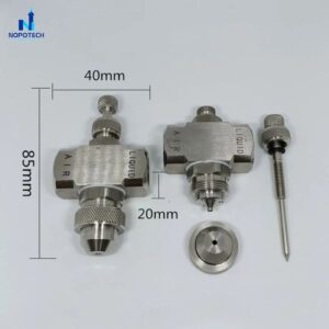 béc phun nguyên tử hỗn hợp nước và khí loại Siphon inox 304