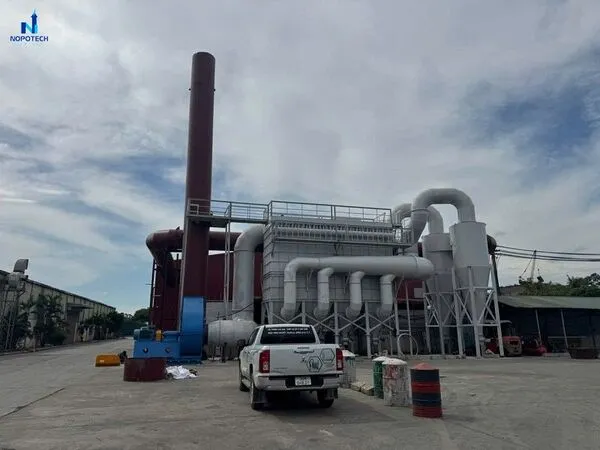 Dự án hệ thống lọc bụi công suất 160kW cho quá trình nấu kim loại