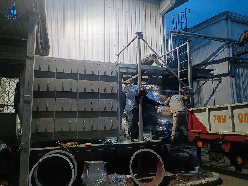 Dự án hệ thống xử lý khí thải phòng pha sơn tại Nitori