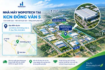 Nopotech xây dựng nhà máy