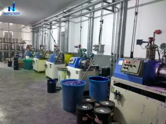 xử lý khí thải nhà máy sản xuất mực in