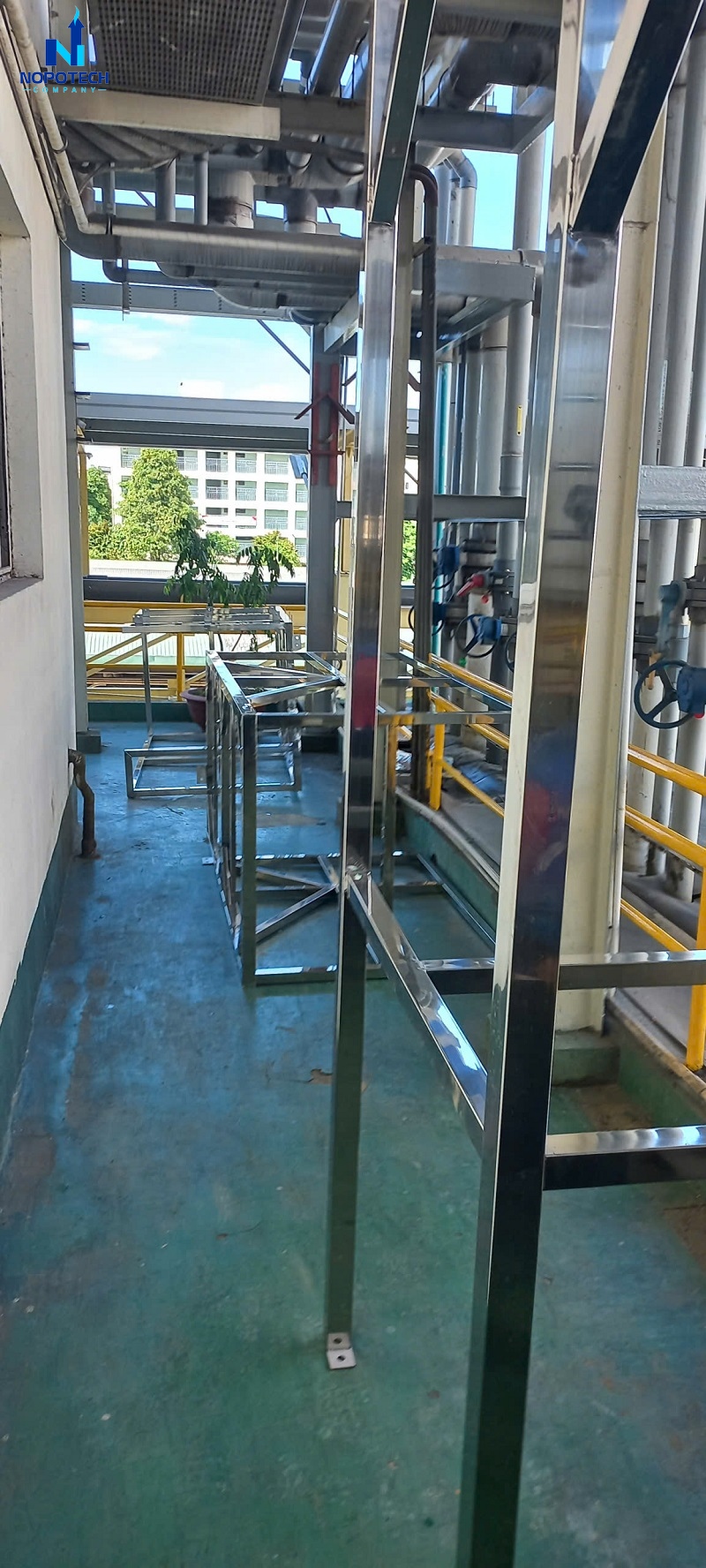 Cải tạo 4 hệ thống hấp thụ khí thải chuẩn QCVN cho Meiko Việt Nam