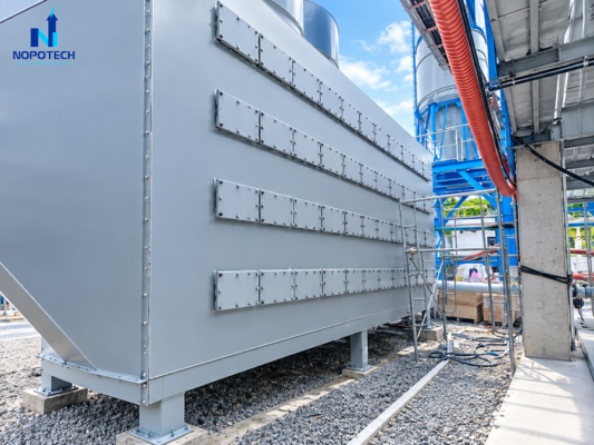 Hệ thống xử lý khí thải nhà máy giấy GDT
