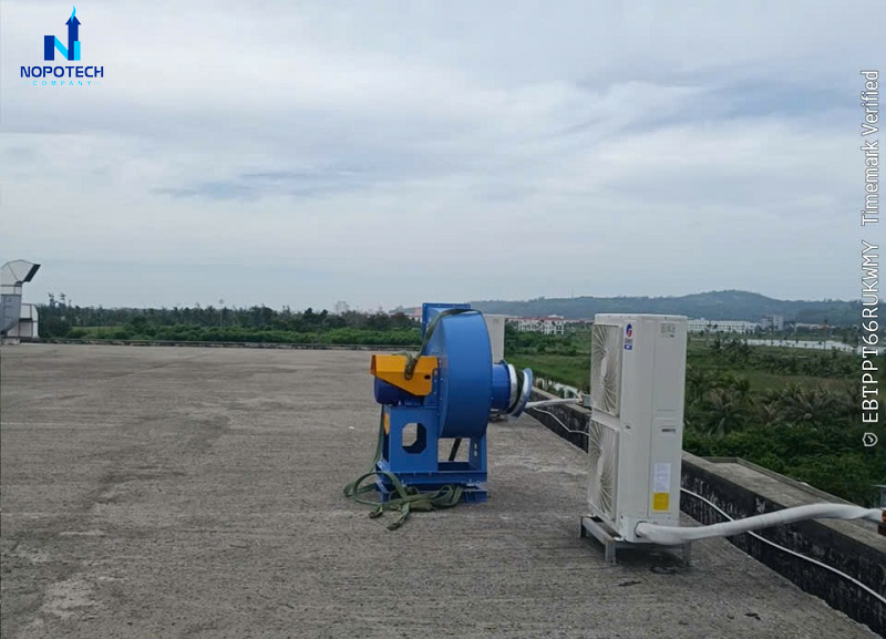 Dự án hệ thống xử lý khí thải xưởng hàn tại TORSHARE Việt Nam