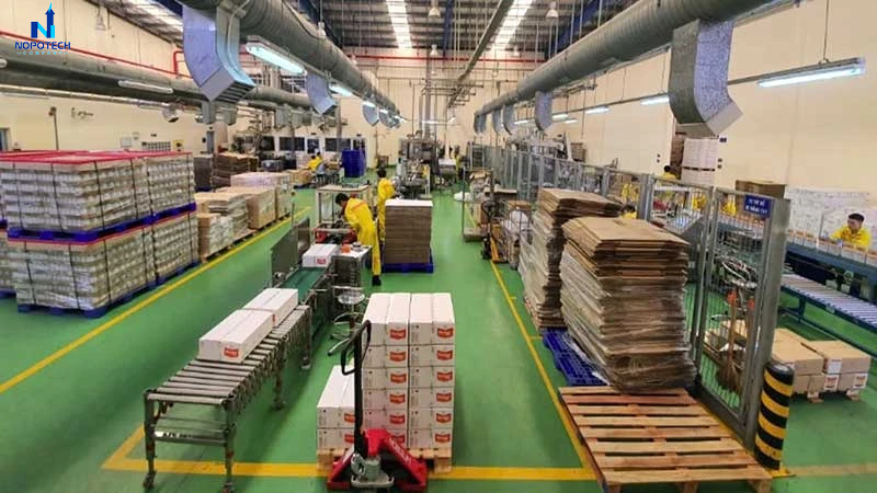 Hệ thống xử lý khí thải nhà máy sản xuất thuốc bảo vệ thực vật